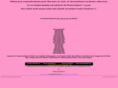 bonaire.biz snapshot