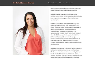 gynekologijohanna.fi snapshot