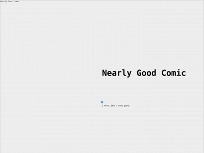 nearlygoodcomic.com snapshot