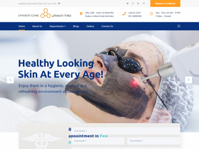 dynastyclinic.ae snapshot