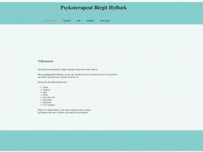 psykoterapien.dk snapshot