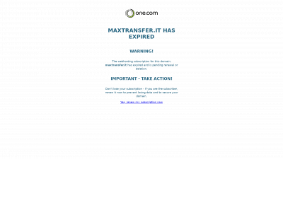 maxtransfer.it snapshot