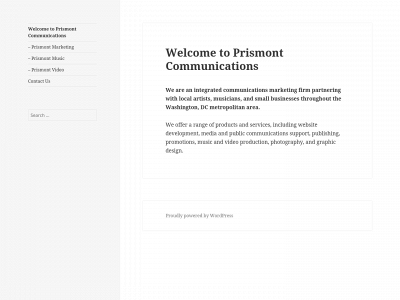prismontcommunications.com snapshot