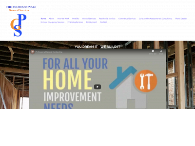 professionalgeneralcontracting.com snapshot