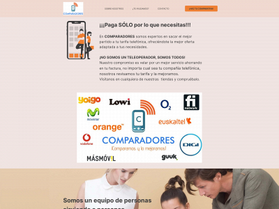 comparadoresonline.com snapshot