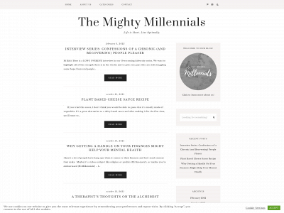 themightymillennials.com snapshot