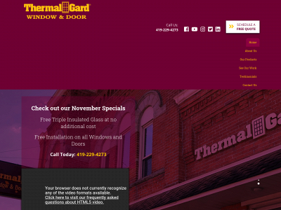 thermalgardwindows.com snapshot