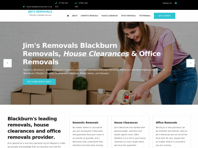 jimsremovals.co.uk snapshot