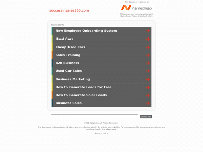 successinsales365.com snapshot