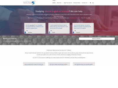 launchtuition.com snapshot