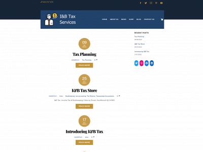iandbtax.au snapshot