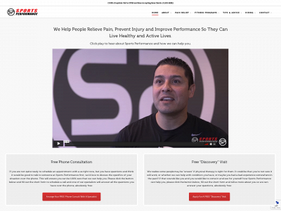 sportsperformancept.com snapshot
