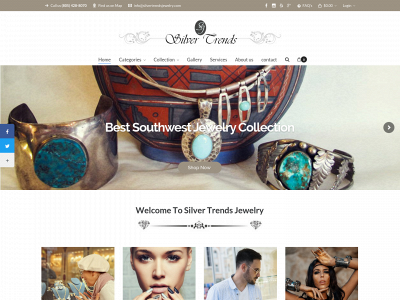 silvertrendsjewelry.com snapshot