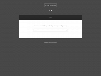 mamity.blog snapshot