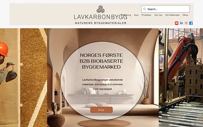 lavkarbonbygg.no snapshot