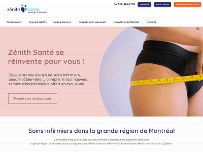 zenithsante.com snapshot