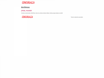 concursalia.net snapshot