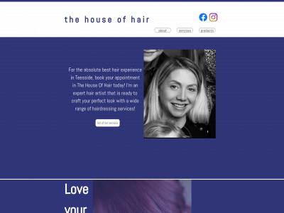 thehouseofhair.salon snapshot