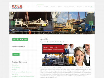 globaldrillingequipment.com snapshot