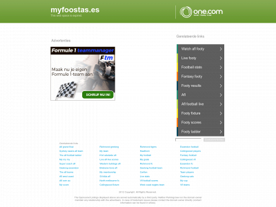 myfoostas.es snapshot