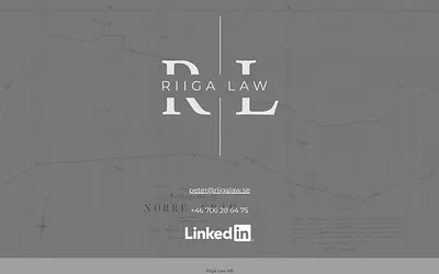 riigalaw.se snapshot