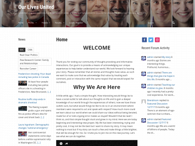 ourlivesunited.com snapshot