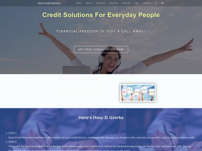 solarcreditsolutions.com snapshot
