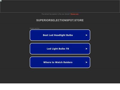 superiorselectionspot.store snapshot