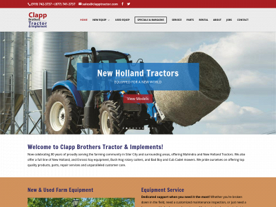 clapptractor.com snapshot