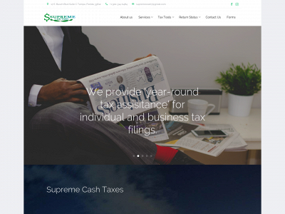 supremecashtaxes.com snapshot