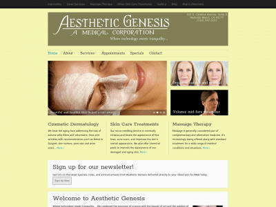 aestheticgenesis.com snapshot