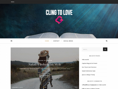 clingtolove.com snapshot