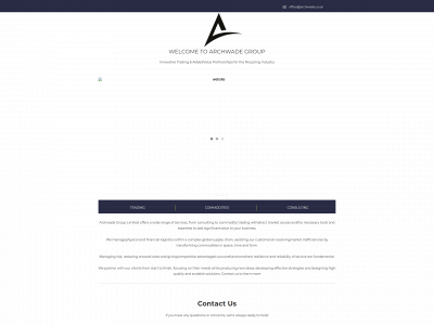 archwade.co.uk snapshot