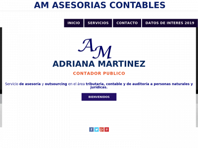 amasesoriascontables.com snapshot