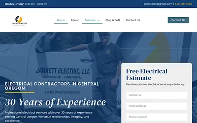 jarrettelectricalservices.com snapshot
