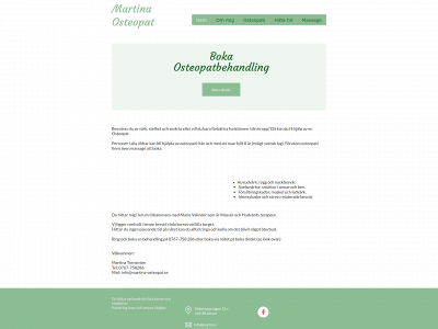 martina-osteopat.se snapshot