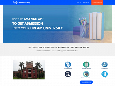 admissionstudy.com snapshot