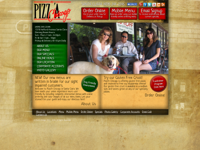 pizzachicagoonline.com snapshot