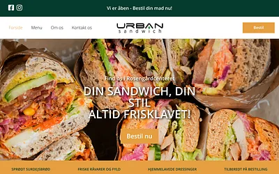 urbansandwich.dk snapshot