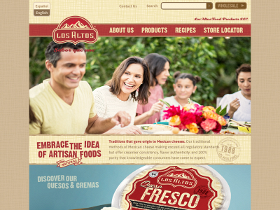 losaltosfoods.com snapshot