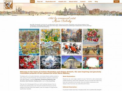 rabinkyart.com snapshot