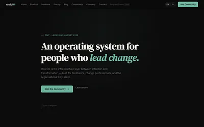 stoicos.io snapshot