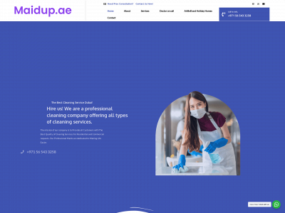 maidup.ae snapshot