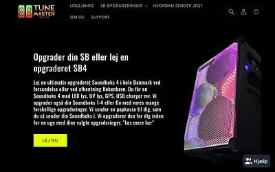 tunemaster.dk snapshot