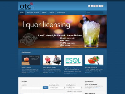 otctraining.org snapshot