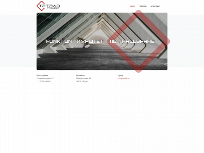 tetrad.se snapshot