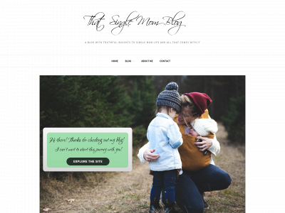 thatsinglemomblog.com snapshot