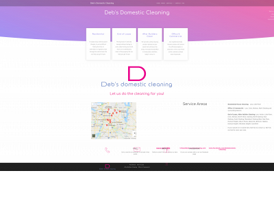 debsdomesticcleaning.com snapshot