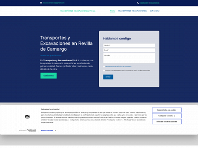 www.excavacionesvia.es snapshot