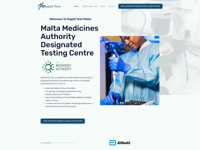 rapidtestmalta.com snapshot